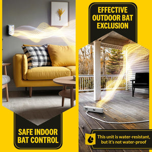 effective indoor and outdoor bat exclusion system