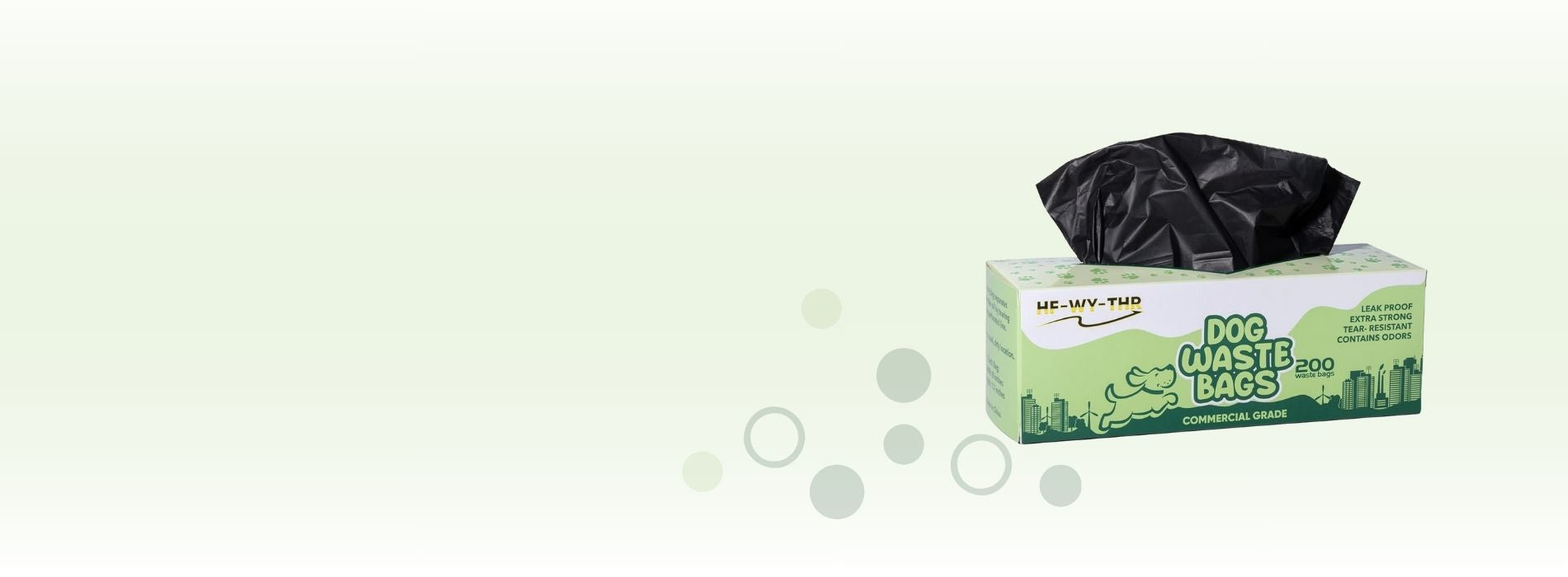 Box of dog waste bags 